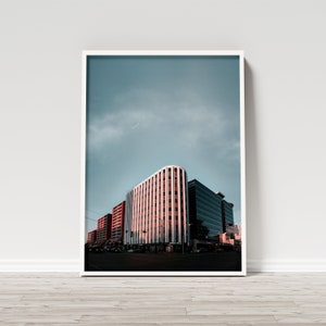 Edmonton Intersection |  Art Poster Print Architecture Edmonton Canada Printable Wall Art | DIGITAL DOWNLOAD