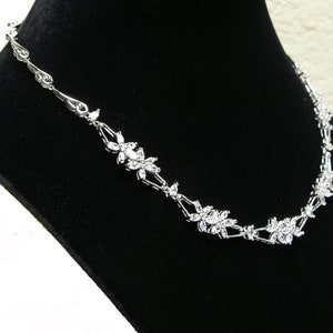 Bruiloft Ketting 18K Verguld op Zilver CZ Diamond