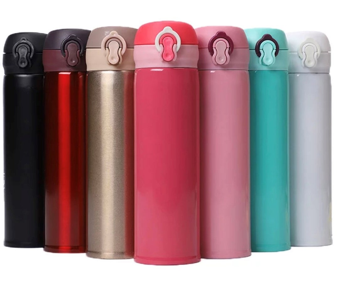 Stainless Steel Thermos Coffee Travel Mug Etsy