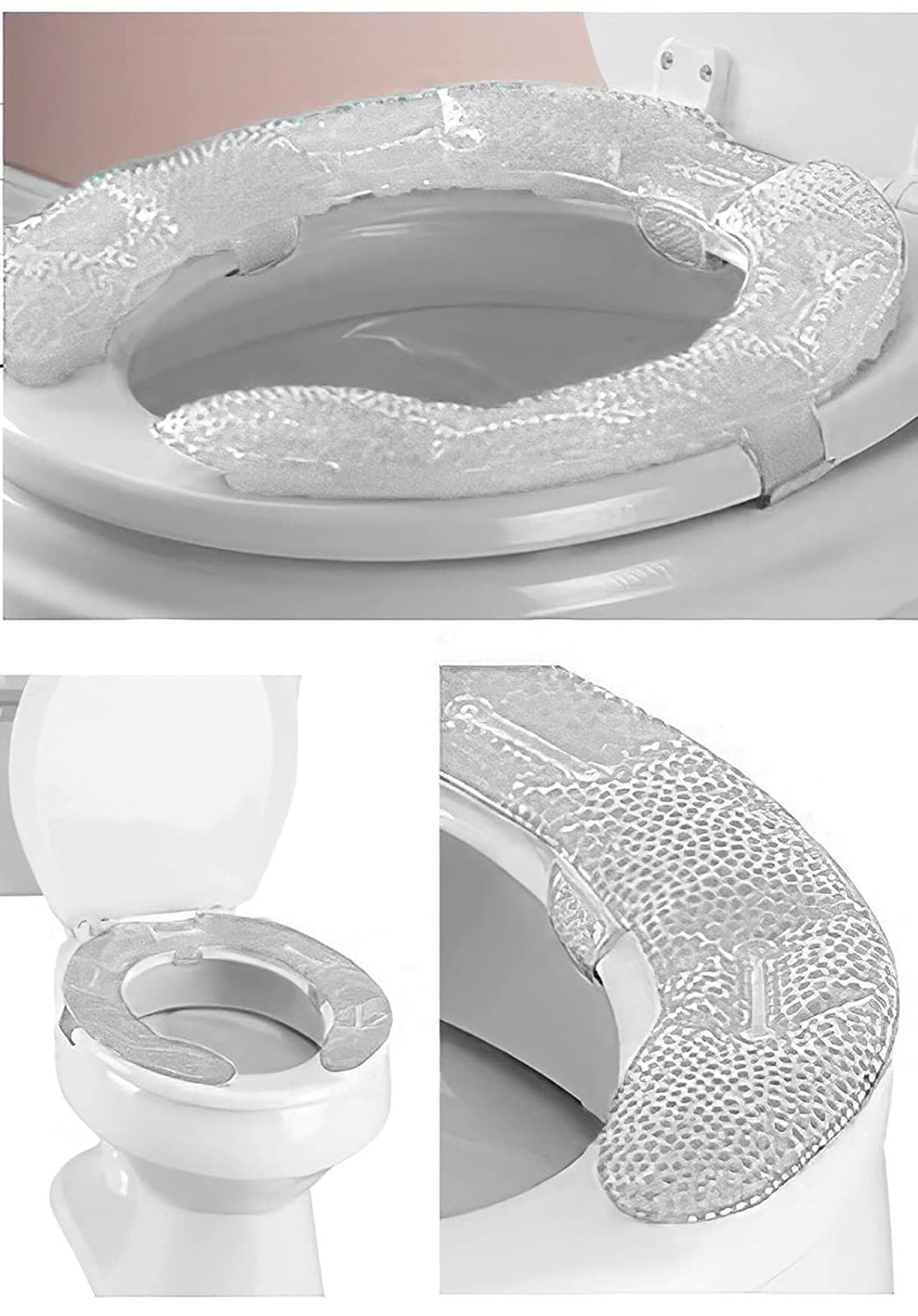 Comfort Gel Toilet Seat Cushion Pad Padding Universal Support Etsy UK