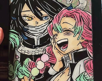 DEMON SLAYER - Glass Painting