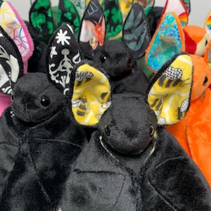 Custom Bat Plush - Made To Order - 235+ Fabrics