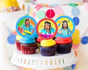 Danny Go Cupcake Topper, Danny Go Birthday