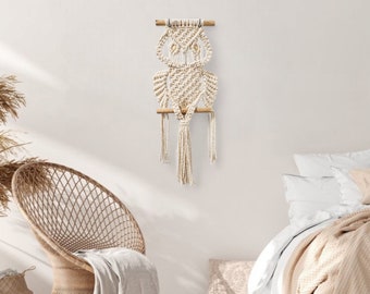Macrame Owl PDF, step by step tutorial