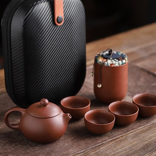 Gong Fu Cha Travel Tea Set Etsy