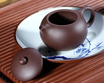 Handgemachte Yixing Teekanne XiShi in ZiSha Clay für Gong Fu Cha