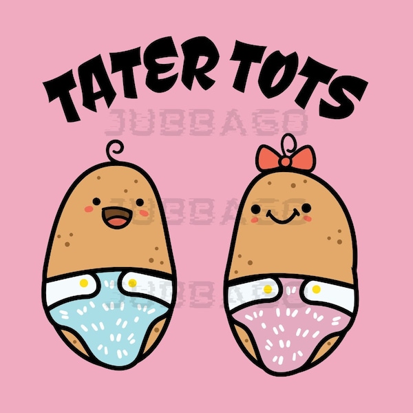 Tater Tots SVG/PNG / Baby Designs / Baby Graphics / Baby Illustration / Vector / Images / Sublimation / Cricut / Clipart / Quotes / Food