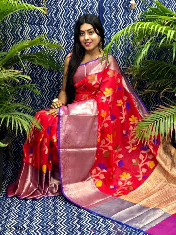 handloom ikkat saree