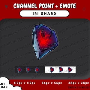 Iri Shard Emote | Twitch Channel Point | DBD | KICK | Twitch | Discord