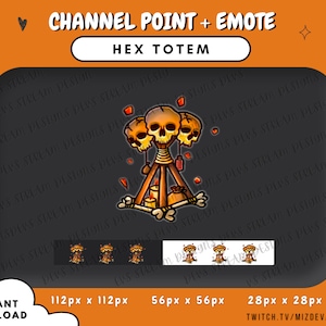 Hex Totem Emote | Twitch Channel Point | DBD | KICK | Twitch | Discord