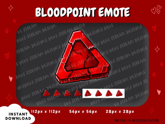 Demote Bloodpoint Dbd Channel Point Twitch Discord Etsy France