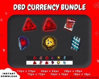 Moneda DBD, emoticonos y emblemas de Twitch, puntos de canal, KICK, Twitch, YouTube y Discord