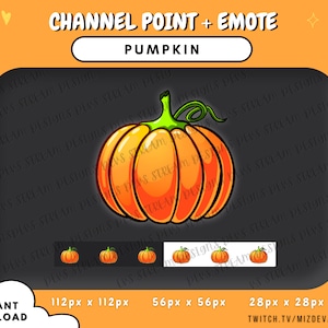 Kürbis Emote | Kanalpunkt | KICK | Zucken | Zwietracht