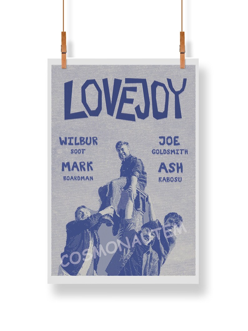 Lovejoy Band Poster Digital Download Etsy