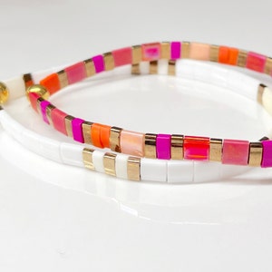 Lover Tila Bead Bracelet Set