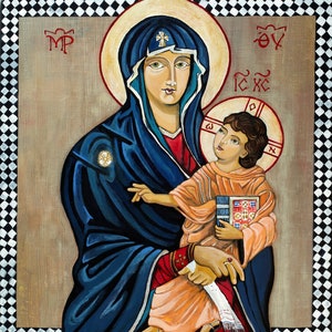 Nostra Signora della Neve, Vergine Maria 11x14 stampa fine art e biglietti di auguri