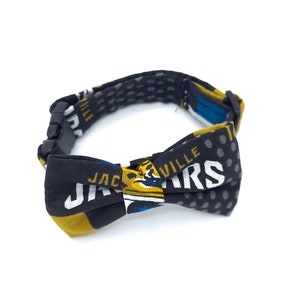 Jacksonville Jaguars Dog Collar | Jacksonville Jaguars Cat Collar | 3/4" Pet Collar | 1" Pet Collar | 3/4" Cat Collar | 1" Dog Collar |