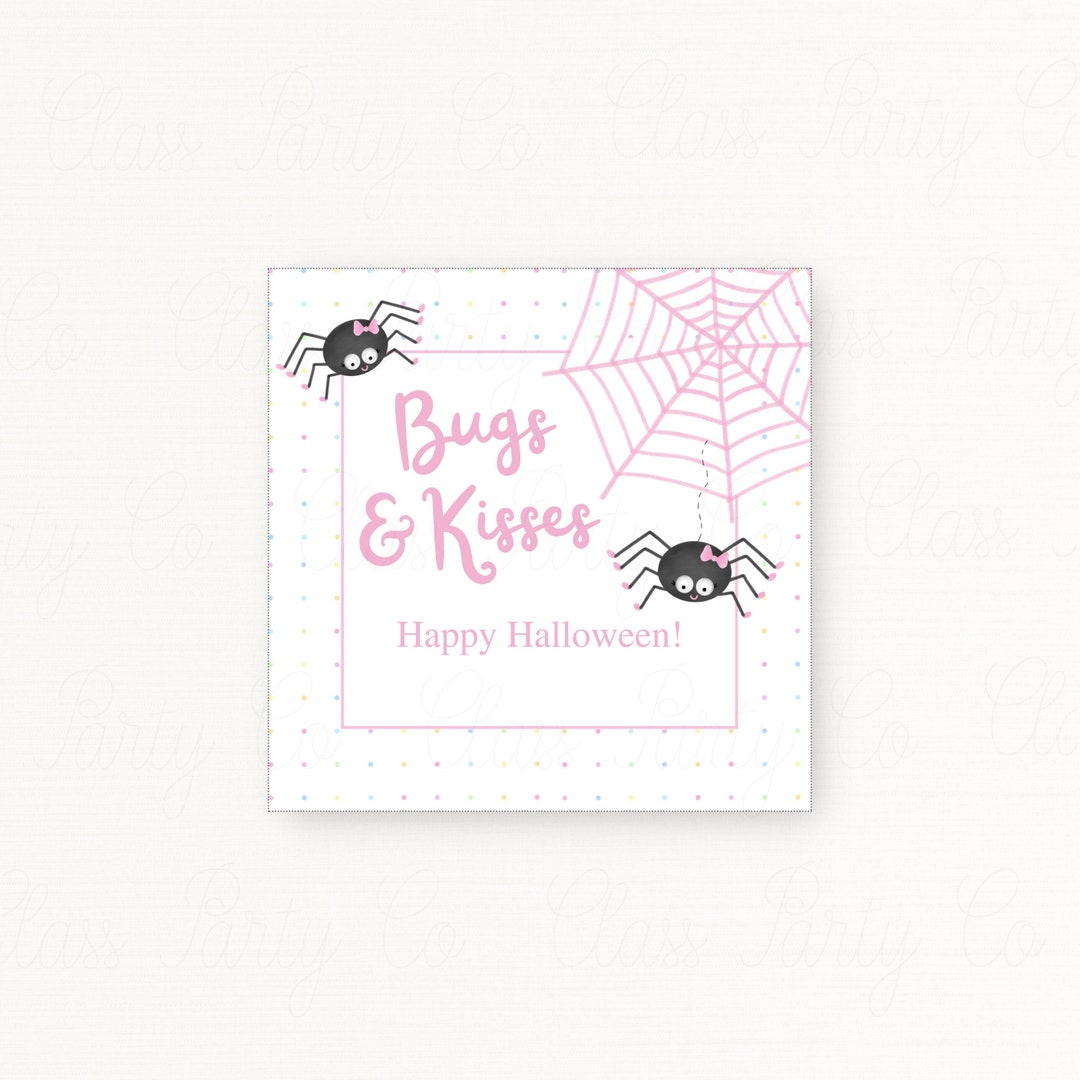 Instant Download Halloween Party Favor Gift Tags With Blank - Etsy