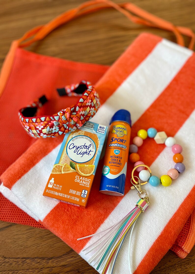 Orange You Glad It's Summer Break Orange Themed Gift Set Etsy