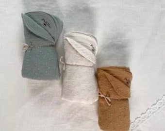 Embroidered muslin