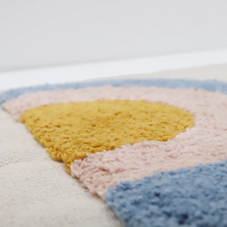 Art Deco Wall Hanging Nursery Murals Rainbow Murals Etsy