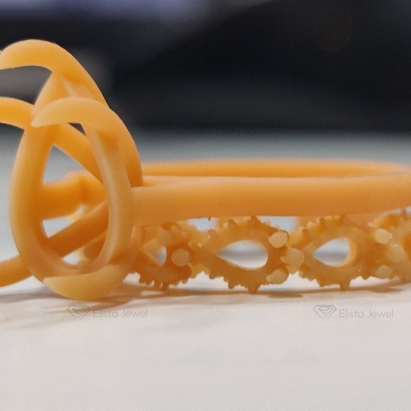 Jewelry 3D Wax Model Printing Service, Resin 3D Printing Service,  RPT Service to Use in Metal Casting, Rapid Prototyping Service