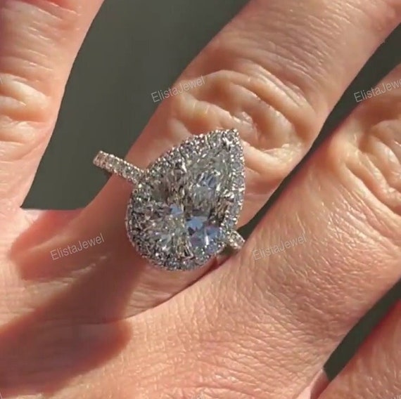 Pear shop lab diamond