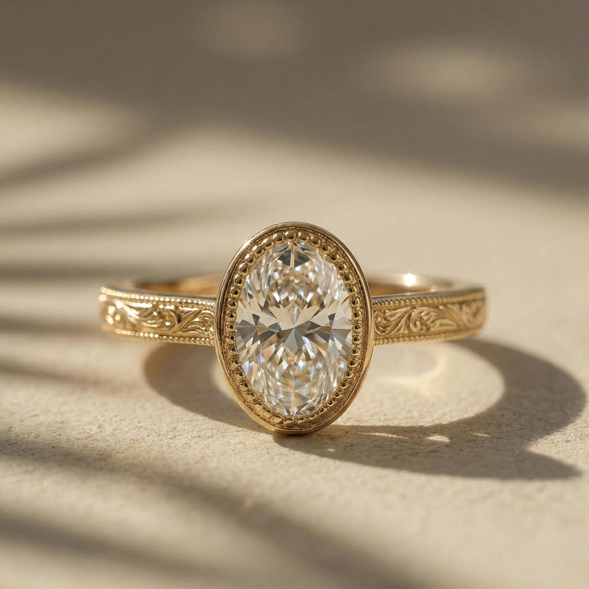 Engraved Oval Stone Ring 22号 Engraved Oval Stone Ring 22号 Engraved Oval Stone Ring 22号 Oval