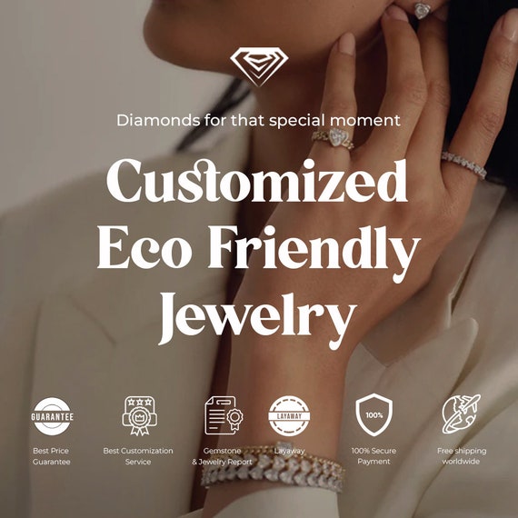 Custom lab made jewelry deals