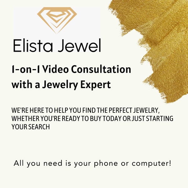Book a virtual appointment with one of our jewelry consultants to experience a 1-on-1 video consultation
