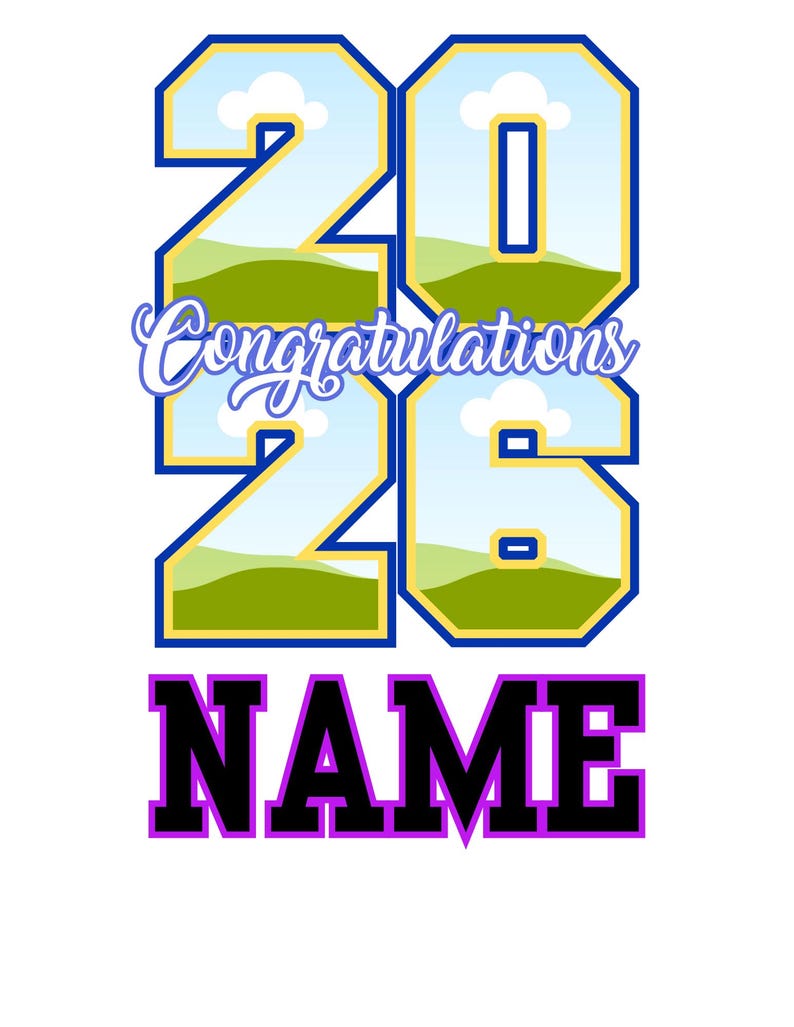 Editable Graduation Canva Templates for 2026 PLR, Customizable Grad Templates image 10