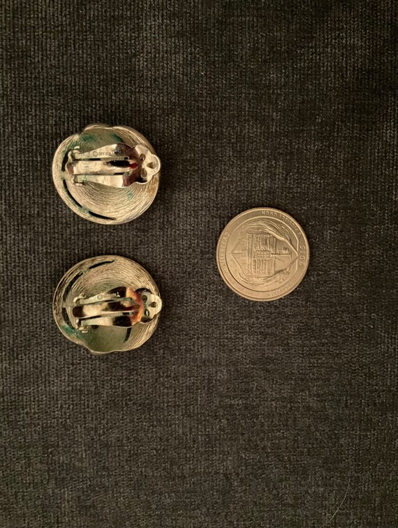 Vintage collectible Trifari earrings - image 2
