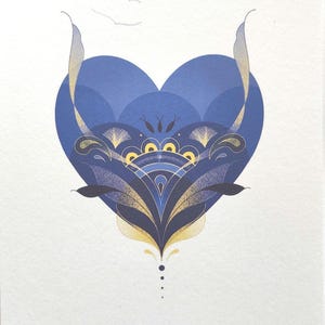 Illustration A5 "La Bretagne en amour"