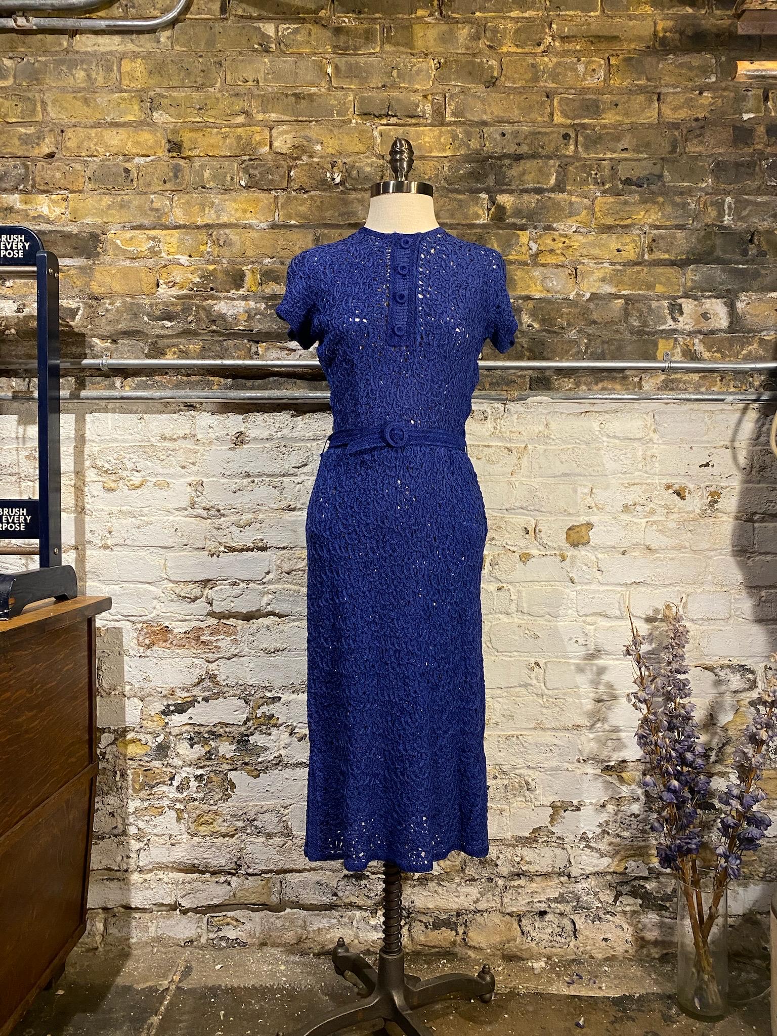 Ribbon Knit Dress - Etsy
