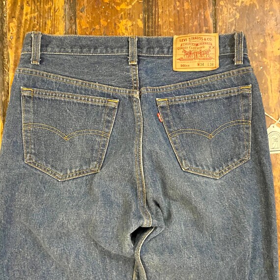 Early 90's Levis 501xx 31.5"x35" - image 9