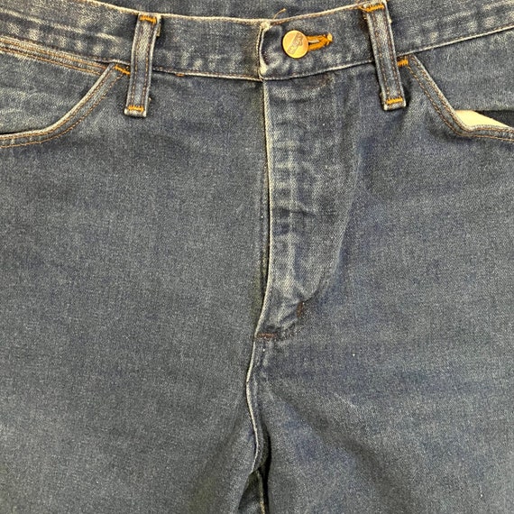 Vintage Wrangler 33"x30" 945DEN Bootcut No Fault … - image 3