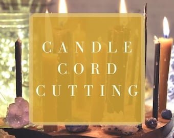 Cord Cutting Candle Ritual - Etsy