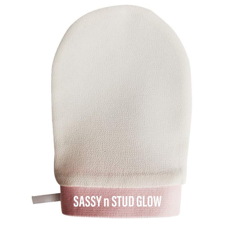 Exfoliating Silk Face Mitt, Silk Face Glove, Silk Face Scrub, Face