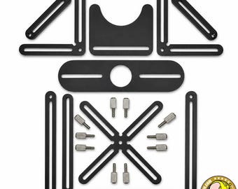 M3 Premium Aluminum Laser Jig Kit for xTool F1 F2 WeCreat Lumos Longer Nano