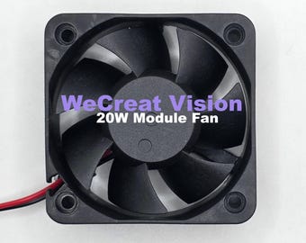 Ventilador de substituição WeCreat Vision 20W, ventilador para módulo laser, peça de reparo plug-in