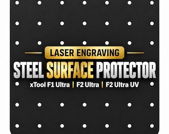 xTool F1 Ultra F2 Ultra F2 Ultra UV Laser Surface Protector Kit, Steel Plate