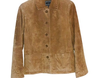 bernardo suede leather jacket