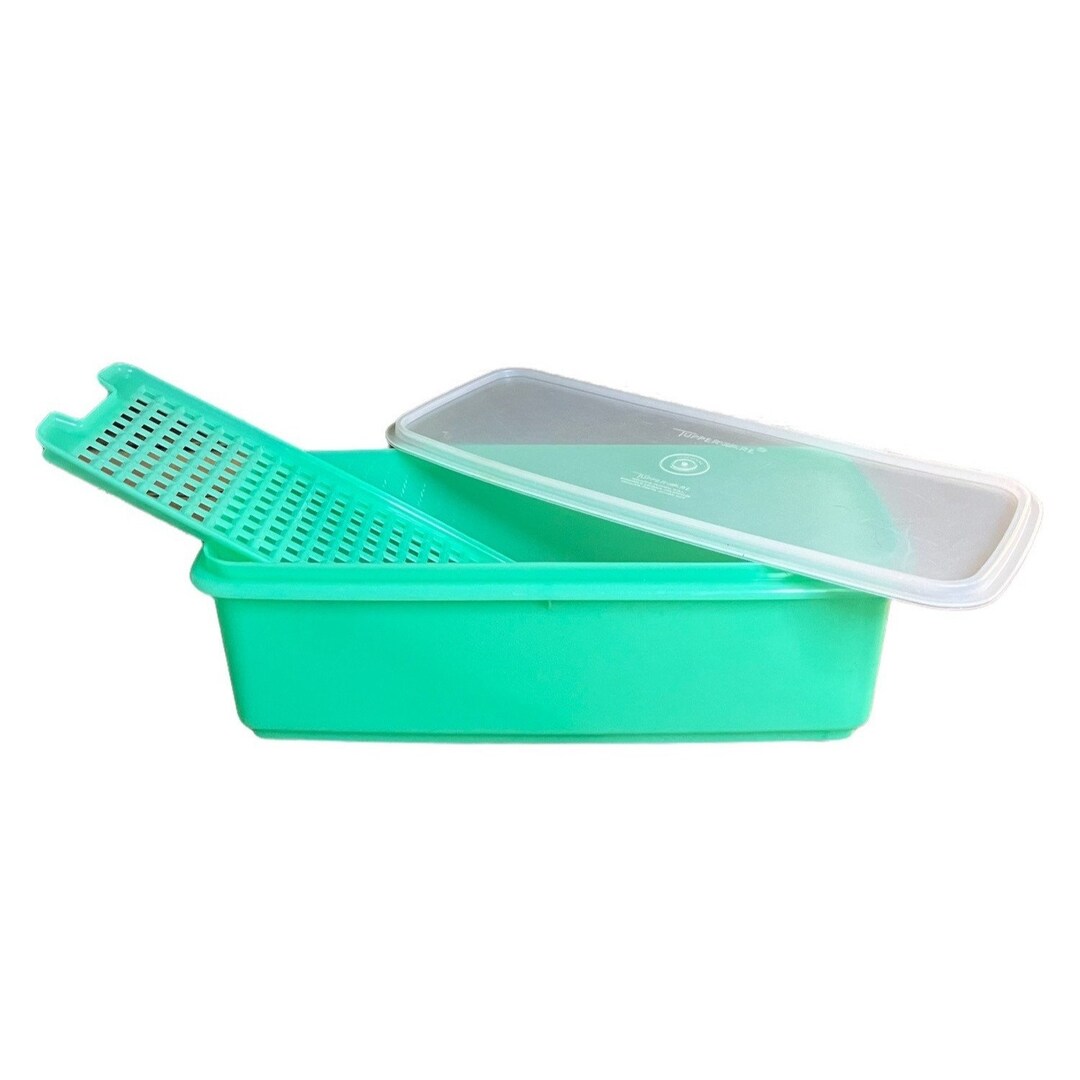 Vintage Tupperware Celery Veggie Keeper Lid 7844 Food Storage Etsy