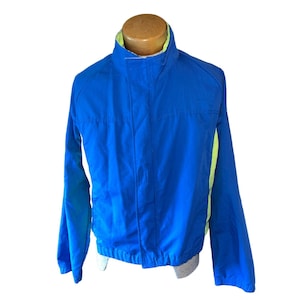 Vintage Polo Club Jacket Mens Large 42-44 Blue Windbreaker