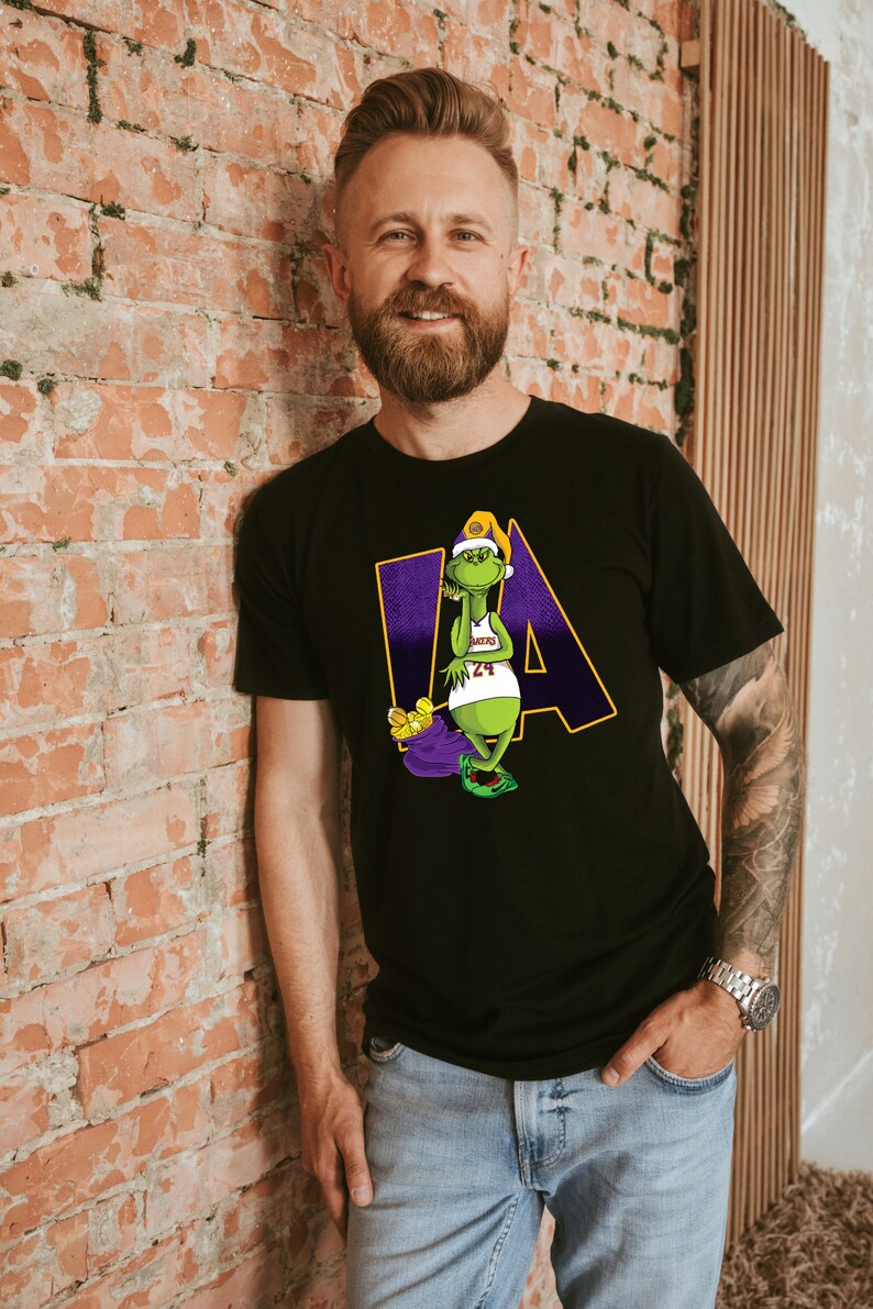Kobe Grinch LA T-shirt | Etsy