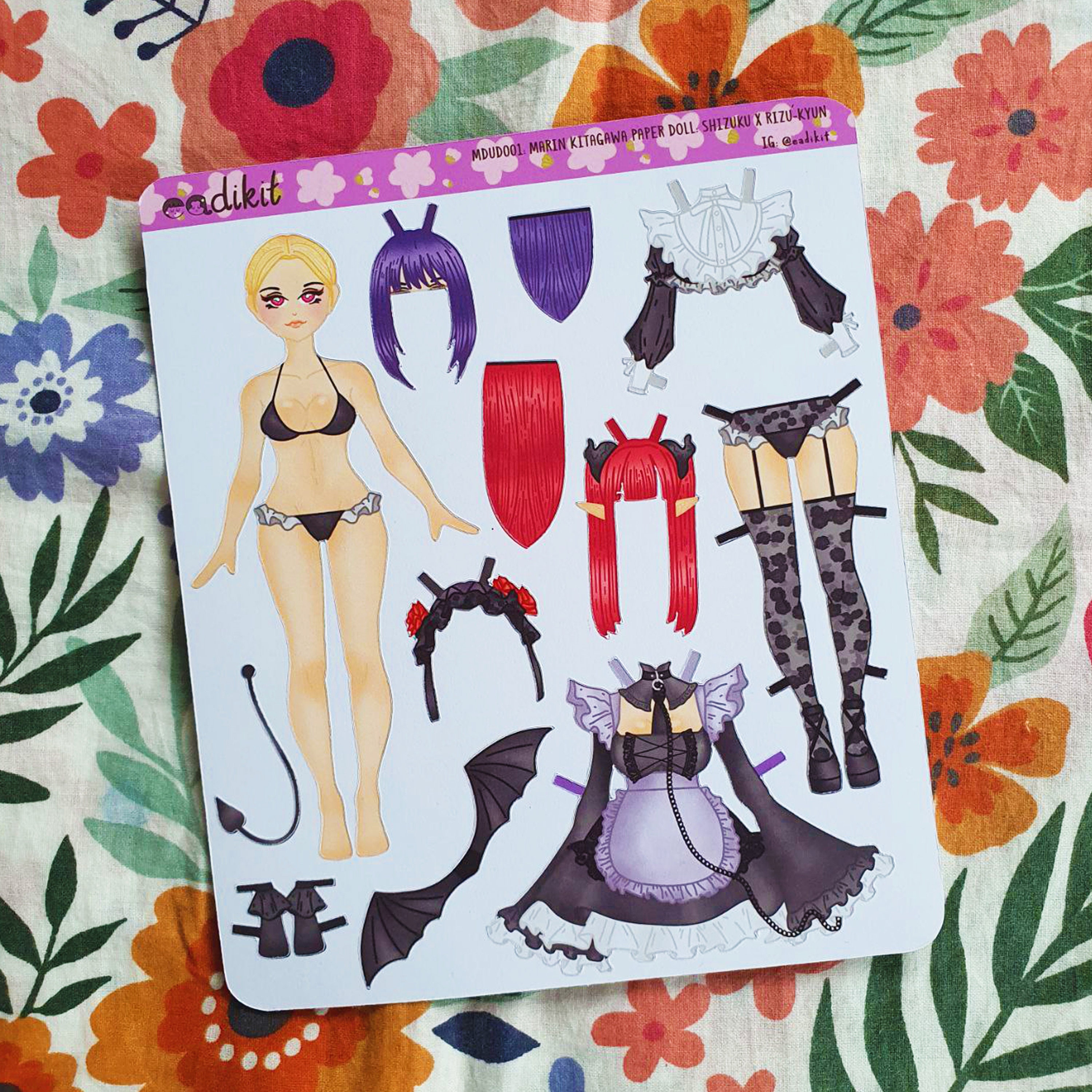 Anime DIY Accessory My Dress-Up Darling Kitagawa Marin Acrylic Keychain sono  bisque doll wa koi wo suru Cosplay Backpack Pendant - AliExpress