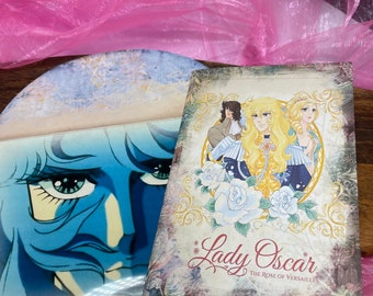 Diario Lady Oscar, junk journal,diario segreto, diario di ricordi, giornale vintage, quaderno,Lady Oscar,the rose of Versailles