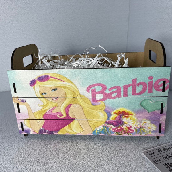 Scatola porta oggetti Barbie