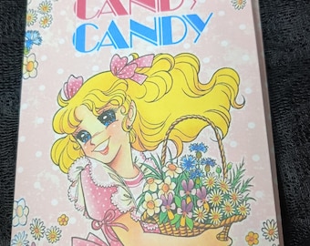 Diario grande Candy Candy, diario basura, diario secreto, diario de memoria, diario vintage, cuaderno, Sweet Candy