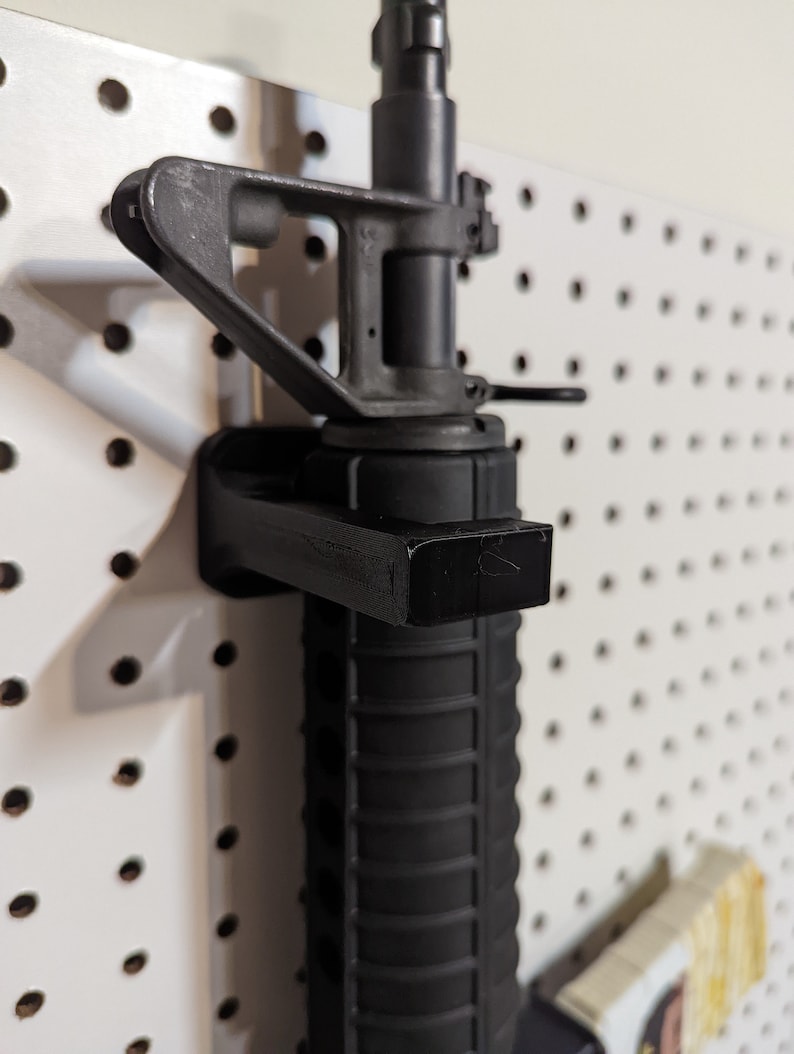 Universal Vertical Gun Mount Pegboard / IKEA Skadis / Wall Etsy
